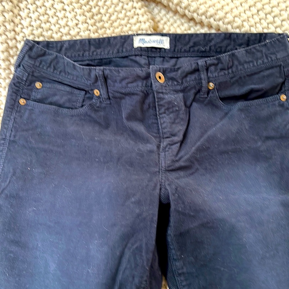 Madewell navy cords